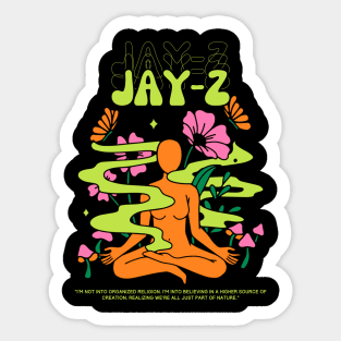 Jay-Z // Yoga Sticker